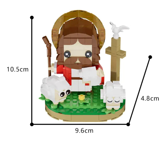 Jesus Shepherd Building Blocks